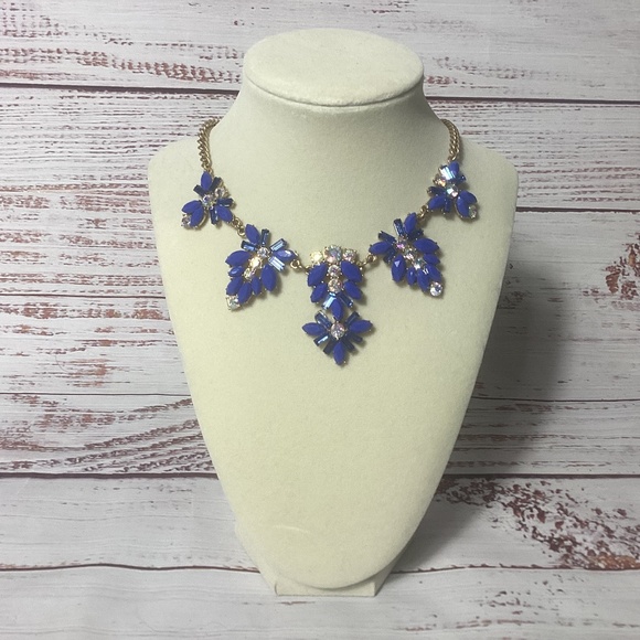 J.Crew blue stone necklace - Picture 1 of 6